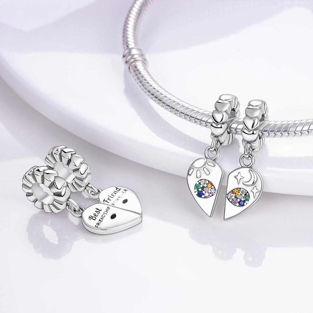 Copper Plated Family Tree Travel Plane Dangle Charm Beads Fit Bangle Bracelet Pendant Necklace Diy Gift