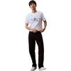 Calvin Klein T Shirt Unisex Moon White 40KC837-YAA