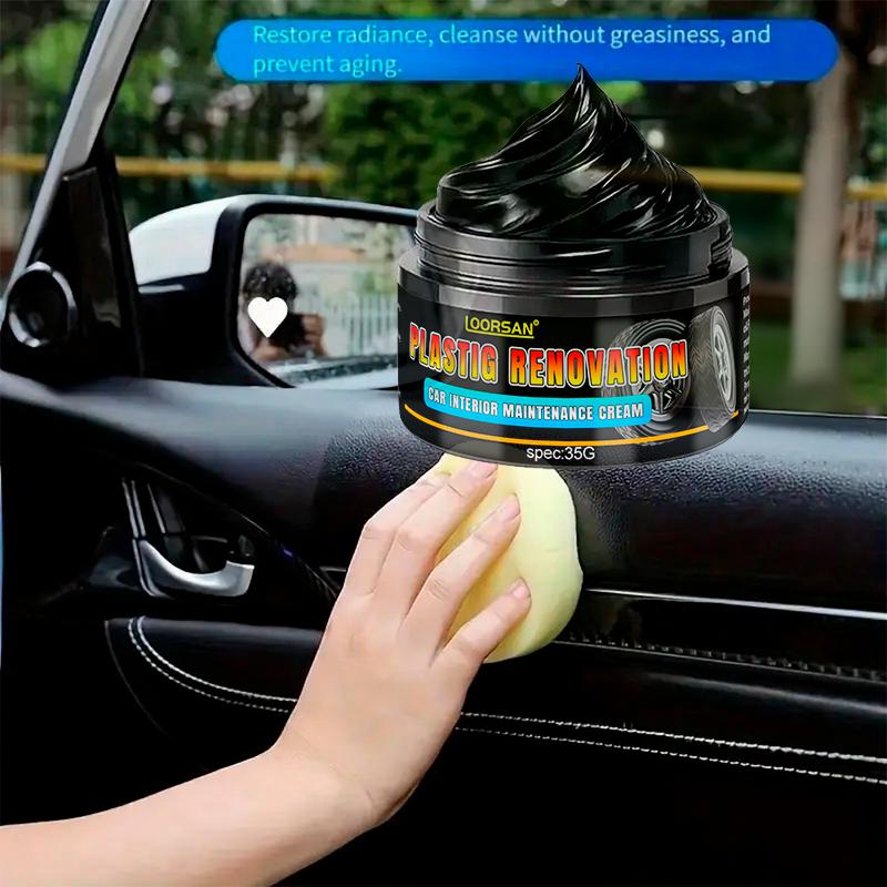 Automobile Plastic Interior Repair Agent, Black Coating for Engine Compartment and Seats,tire Care Lubricant,rubber Conditioner,