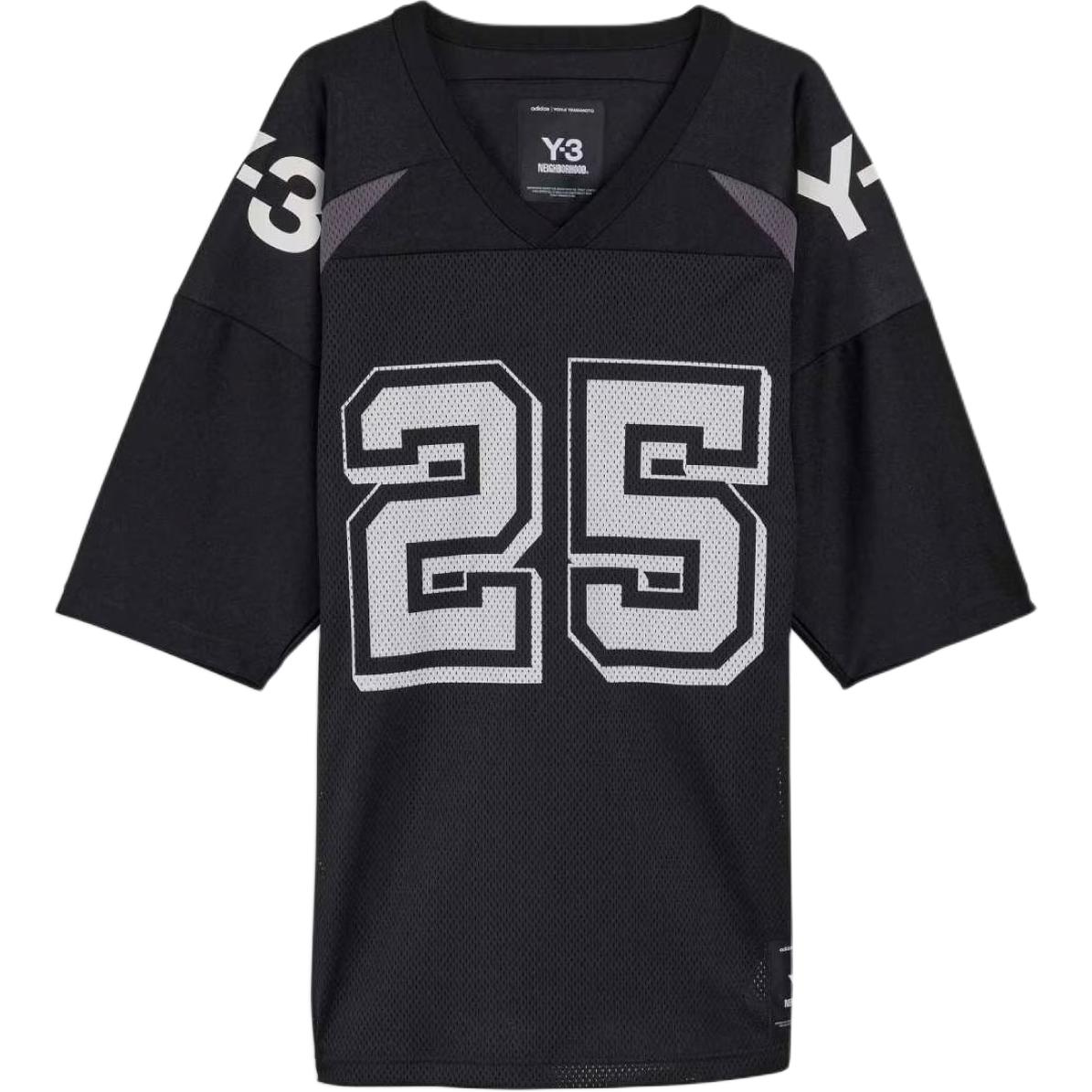 Y-3 X Футбольная майка Района Черная Мужская Топы JW6997 XXL 17350₽