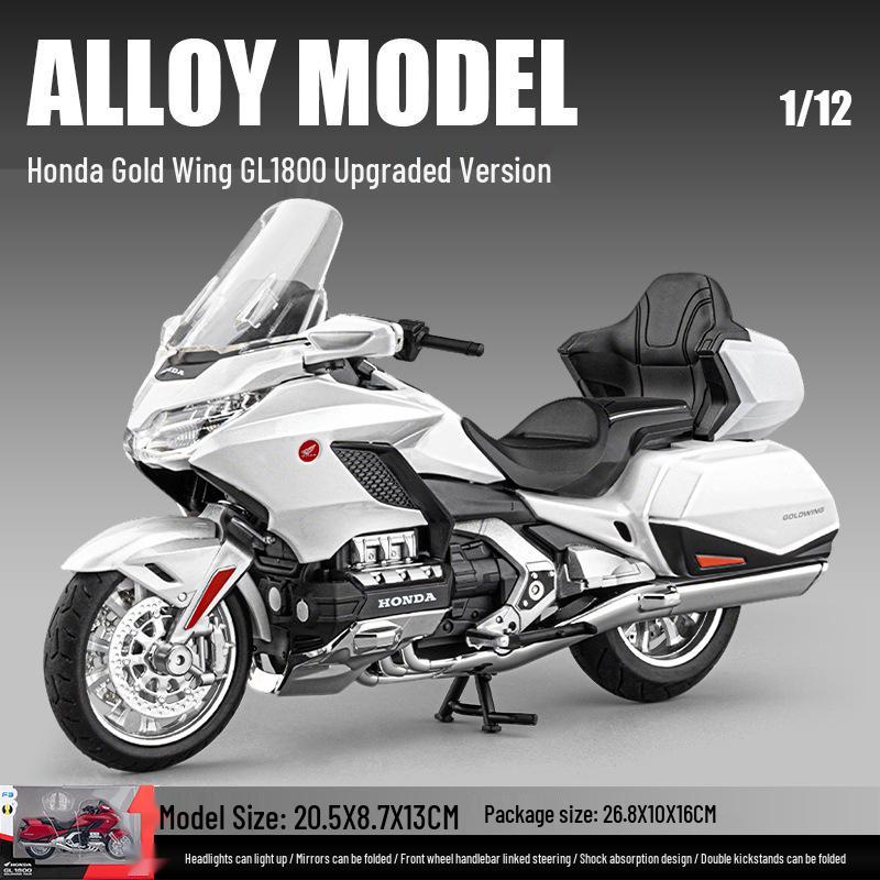 Kawasaki 1:12 Model de motocicleta din aliaj Ducati cu sunet pentru copii