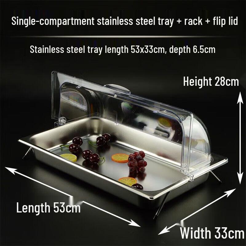 Stainless Steel Buffet Display Rack