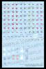 Kotobukiya Megami Device Yuki Tou Eye Decal Set Scale Plastic Model M.S.G PuniMOFU 1/1