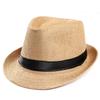 Custom  Summer Fashion Black Band Wide Brim Beach Wheat Straw Hat for Women Plain Bow Classic Flower