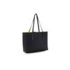 Woman Big Artificial Leather Tote Shoulder Bag