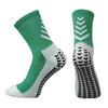 Non Slip Grip Soccer Socks with Triangle Silicone Dots for Enhanced Traction and Stability Athletic Sports Crew Socks for Football Training