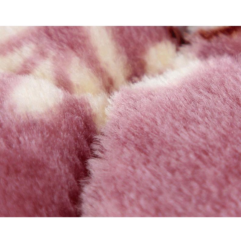 WTEMPO Rutschfestes Plüschkissen, verdicktes Innenblumenmuster, Stuhlkissen, weiches, warmes Bürokissen