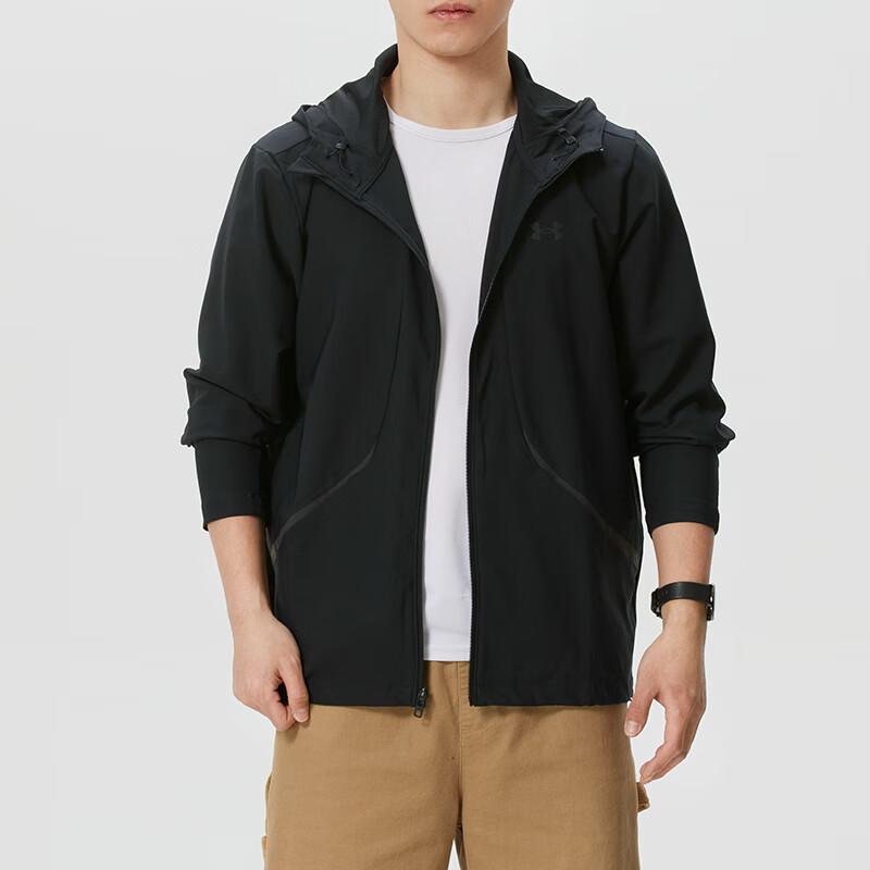 Under Armour Fashion Woven Hooded Windbreaker Men Jacket 6014621-001