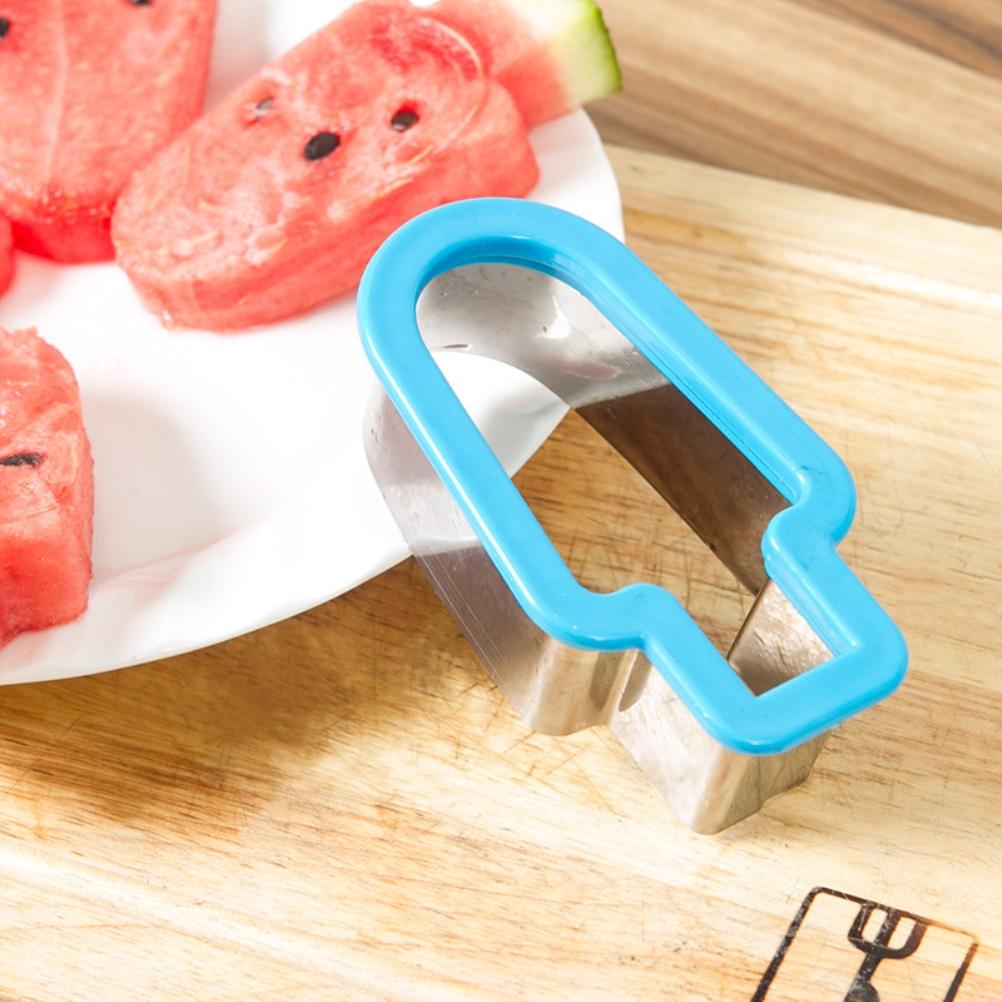 Popsicle Shaped Watermelon Slicing Tool Mold Stainless Steel Watermelon Cutter Fruit Slicing Tool