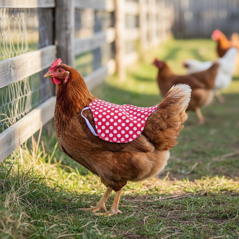 Elastisches Band Hühner Geflügel Kleidung Verstellbar Feder Schutz Halter Geflügel Zubehör Bauernhof