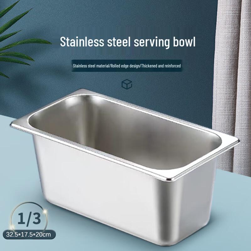 304 Stainless Steel Commercial Food Pan