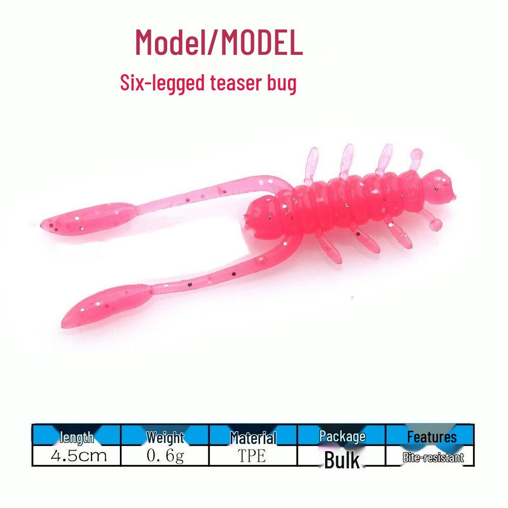 Mini Miękka Przynęta Korzeń Wędkarski: Ultra-Mały Micro Minnow do Drop Shot, Sztuczna Przynęta Rybka z TPE