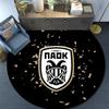 PAOK Round Area Rug,Carpet Rug for Living Room Bedroom Sofa Playroom Decor,Non-slip Floor Mat