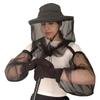 1 par de Mangas para Pies de Malla para Exteriores, Mangas para Brazos de Deportes de Supervivencia, Protectores para Piernas para Acampar, Senderismo, Pesca