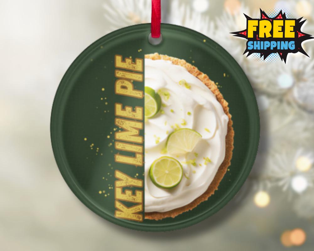 NEW Key Lime Pie Ornament Baker Christmas Gift Foodie Gift XMAS Pie Lover Gift Unisex T-Shirt S