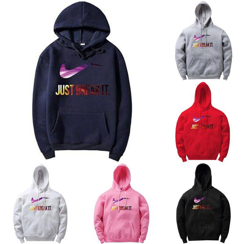 Men's Just Break It Hoodie Pullover Sweatshirt Jumper Soft Breathable Warm Coat