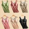 Chest Pad Thin Seamless Heating Slim Waistcoat Dralon Vest Women 's Underwear Thermal Camisoles