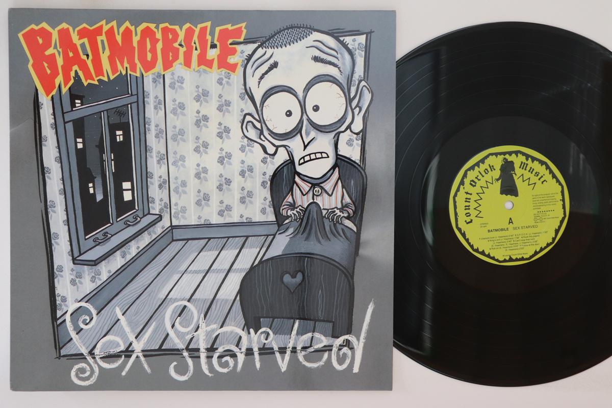 LP Record BATMOBILE - Sex Starved ROCKXI COUNT ORLOK MUS 1991 Netherland Rock Used