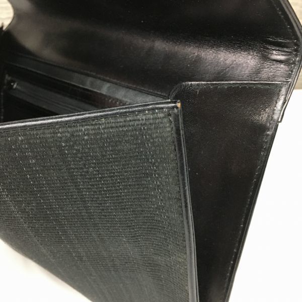 Hergestellt in Westdeutschland Vintage COMTESSE Zweite Clutch Schwarz(GEBRAUCHT)