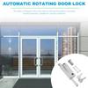 Aluminum Zinc Zinc Alloy Automatic Revolving Doors Framed Spring Revolving Door Bolt Lock  Bathroom