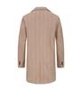 2024 Autumn/Winter Men's Plaid Woolen Coat: Mid-Length, Warm, European Size