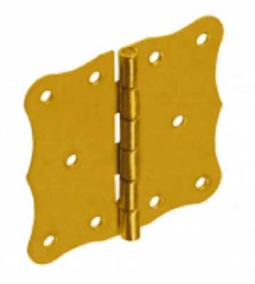 Domax Decorative Hinge 100X105X2 Zinc Gold Box