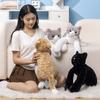 Touchably And Lifelike Soft Plush Cat Figure In Various Colors Ideal For Ages All