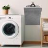 Large Foldable Laundry Basket Dustproof Fabric Collapsible Clothes Hamper for Laundry Storage Bedroom Bathroom Living Room