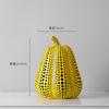 Kürbis Kusama Yayoi Ornamente Moderne Skulptur Punktmuster Eule Vogel Kunst Haus Innen Dekoration Büro Kunst Hochzeiten Weihnachten