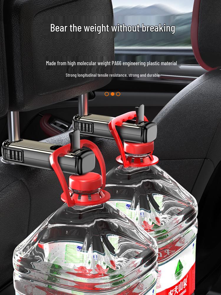 Rear Seat Car Phone Holder & Hook Combo