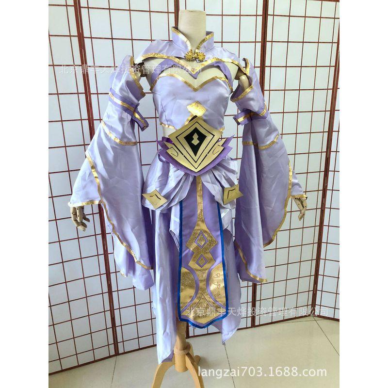 Game Cosplay Costume Luna Purple Fairy Cosplay Costume Luna Ancient Style Cosplay Outfit