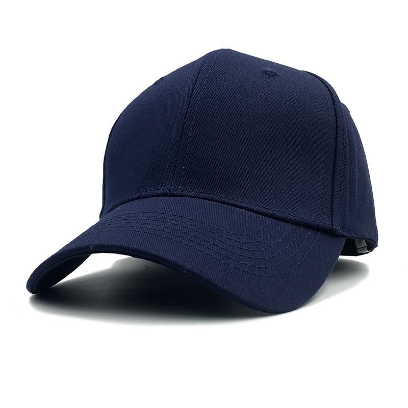 Spring And Summer Solid Color Light Board Pure Cotton Baseball Cap Can Be Added Embroidered Cap Men'S And Women'S Sports Hat Sun Hat