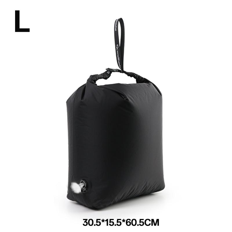 Luggage Vacuum Compression Bag Pump Free Reusable Vacuum Storage Bag 70% Space Save Waterproof Travel Clothes Sealed Packing Bag