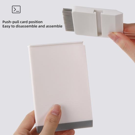 Cleaning Brush with Beveled Soft Assembly Countertop Glue Easy Corner Cleaner Three-in-One