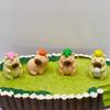 11pcs/lot Cartoon Capybara Eraser Cute Writing Drawing Pencil Erasers Stationery For Kids Gifts School Supplies Blinds Box