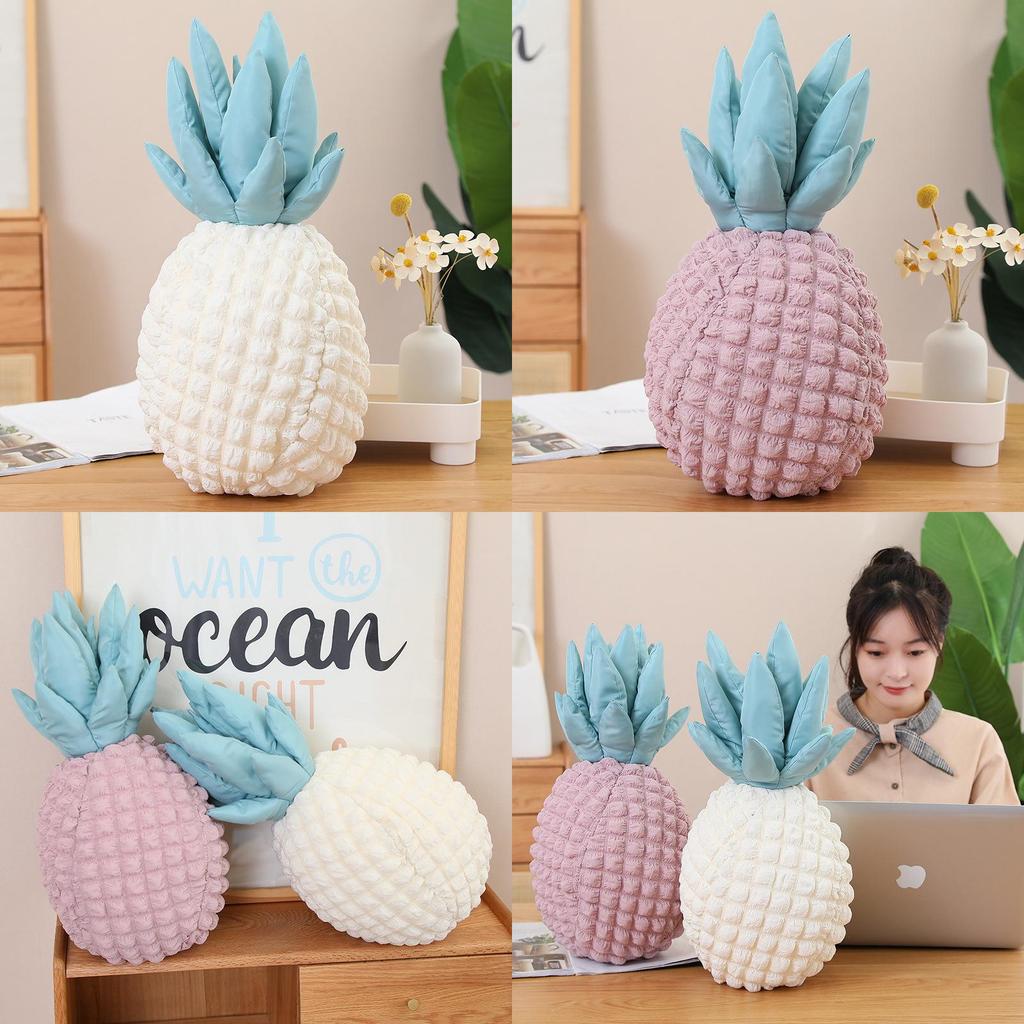 Stylish Pineapple Plush Pillow Decorative Soft Toy For Cozy Home Decor Ideal For Girls