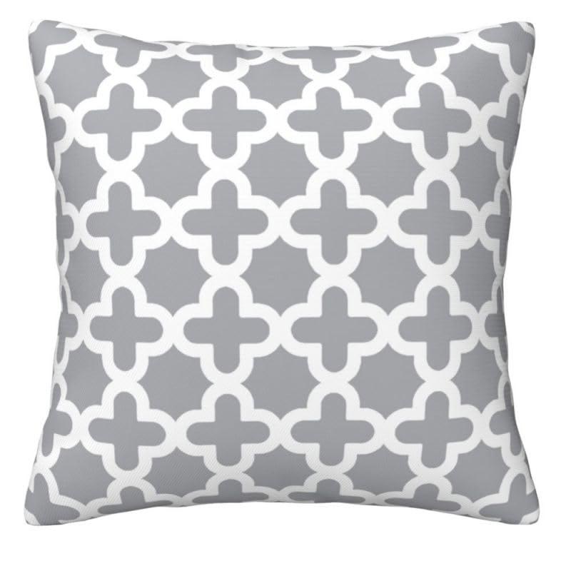 Home Decor Geometric & Floral Patterned Pillow Covers Pattern Cushion Cover Suitable For Sofa Bedroom Car Pillow Cover