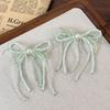 Elegant Beaded Shoe Buckles with Butterfly Bowknot Designs Jewelry Accessory for Parties Supplies and Casual Wear