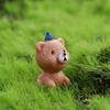 DIY Home Decor Resin Mini Puppy Statue Cake Decoration Figurines Dog Ornament Animal Miniature