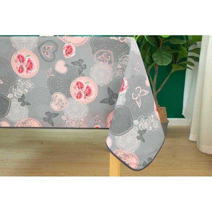 Rectangular Stain-resistant Tablecloth "Suzy" 145 X 300 Cm (8 To 12 Place Settings)