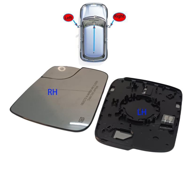 UAL3 Für Dodge Ram 1500 2500 2019 2020 2021 2022 Auto Vordertür Seitenrückspiegelglas Beheizt Totwinkel 68402036AA 68402095AA