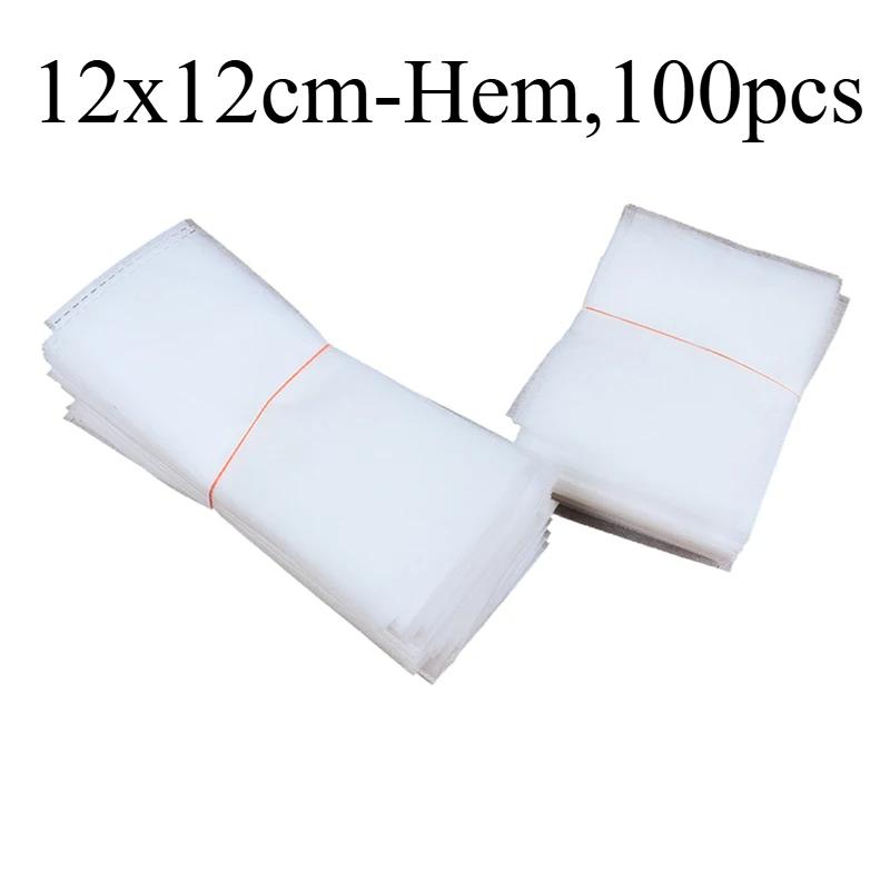 100PCS Non-woven Seeding Grow Bags Biodegradable Seed Nursery Bags Plants Seeds To Sow Flower Pots Pouch Home Garden Supply