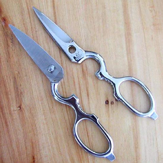 Kitchen stainless made in Diawood all stainless steel kitchen detachable scissors, steel, disassembled, Japan, INOX, scissors,