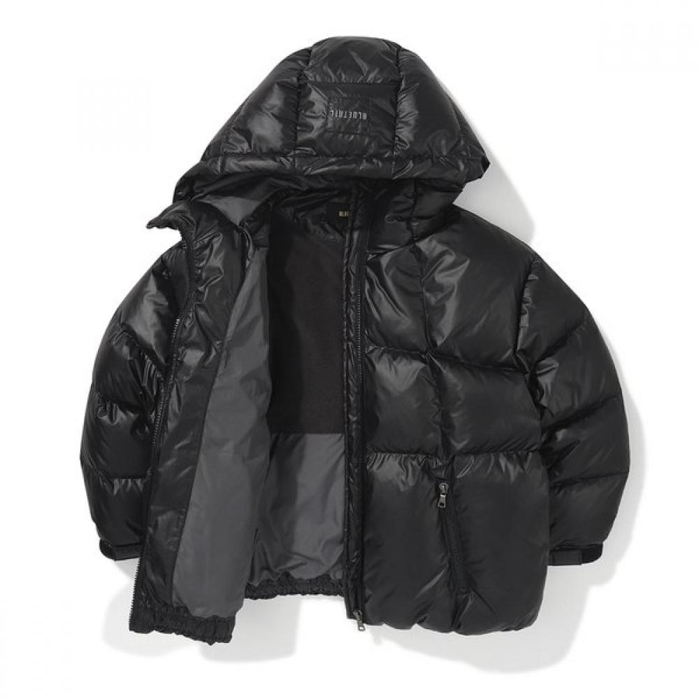 Bluetail Men Black Hooded Down Jumper Azh3jp01bk