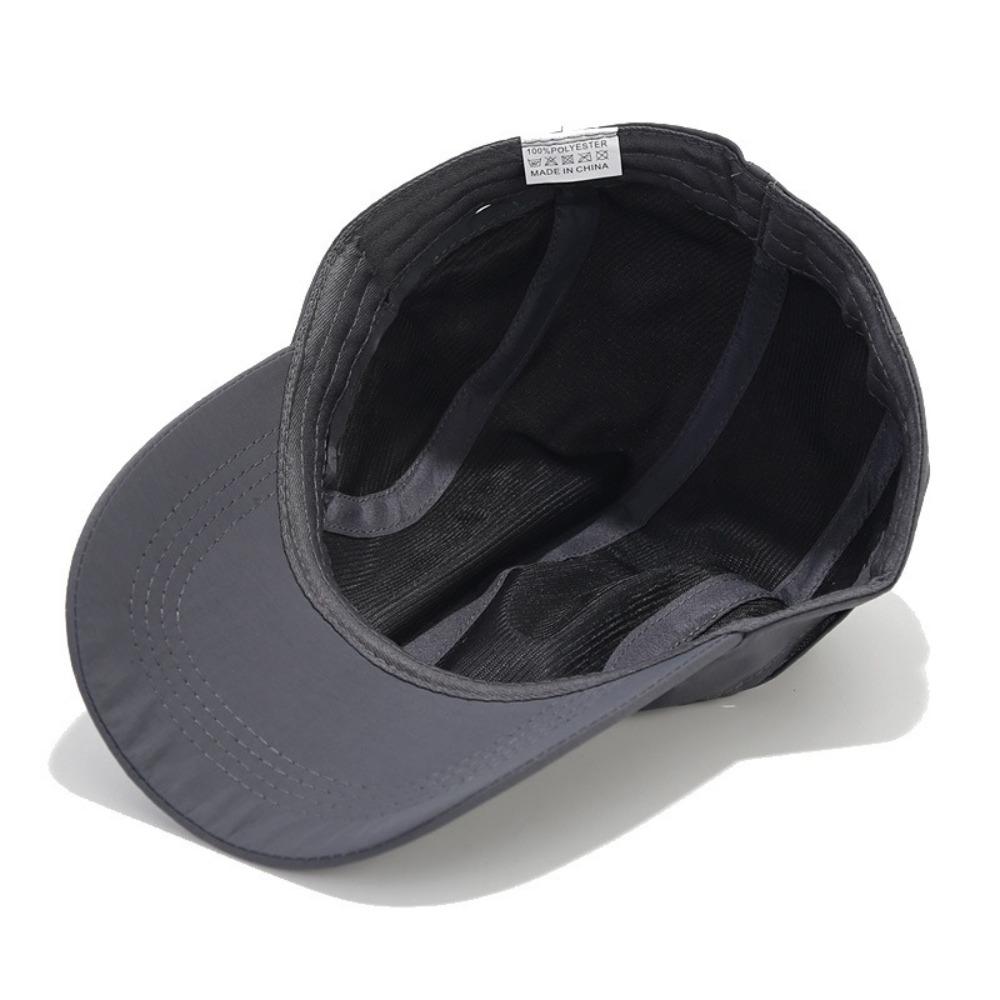 Thin Baseball Cap Drawstring Design Sun Visor Cap Casual Quick-drying Hat  Unisex