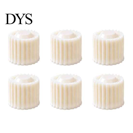 Durable ABS Baking Tool Sunflower Pattern Round Mooncake Mold, Hand Press Double Ended Plastic Pastry Mold Tool, Easy Clean Dough Embosser for