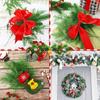 10PCS Christmas Pine Needle Branches Fake Plant Christmas Tree Ornament Decorations for Home DIY Wreath Gift Box Wedding Flowers