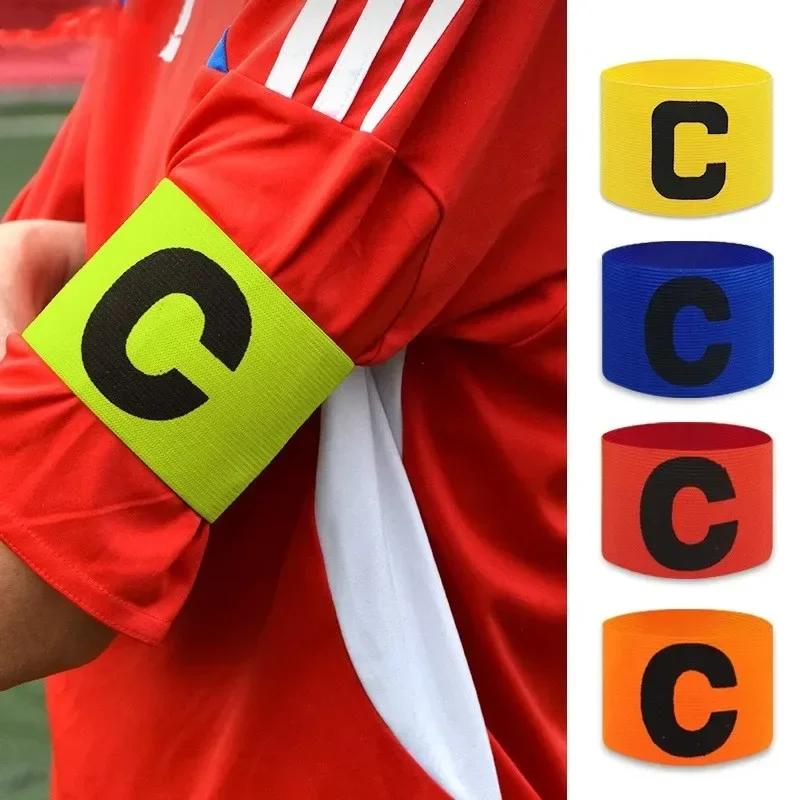 Bandă de fotbal de culoare strălucitoare Bandă magică reglabilă Bandă de căpitan Brațul de lider pentru meci de fotbal Accesorii pentru fotbal