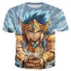 Saint Seiya Classic Anime 3D Harajuku Printed Fashion Men Women Children Casual Crewneck Short Sleeve Slim Summer Popular Tees