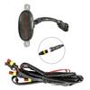 6Pcs Raptor Style Smoked Lens Amber LED Grille Lights For Ford F150